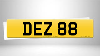 Registration DEZ 88